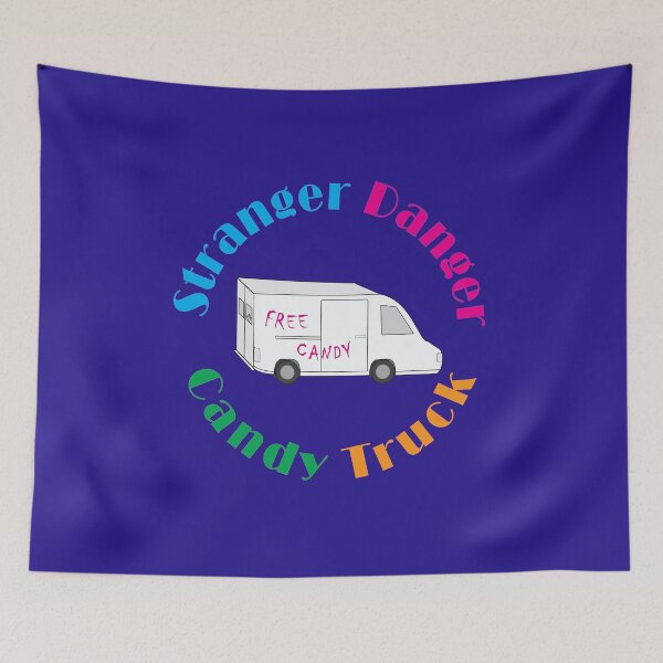 Item preview, Stranger Danger Candy Truck designed and sold by skocartwork.