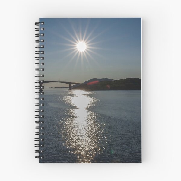 Item preview, Sunset by Sommaroy bridge in Norway designed and sold by JDfotografie.