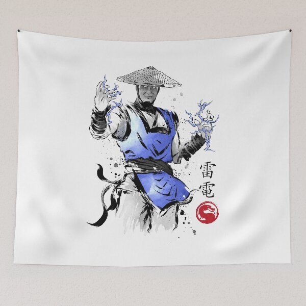 Item preview, Thunder God sumi-e designed and sold by zoezowie79.