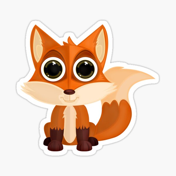 Fox Furry Stickers Redbubble - furry roblox tail