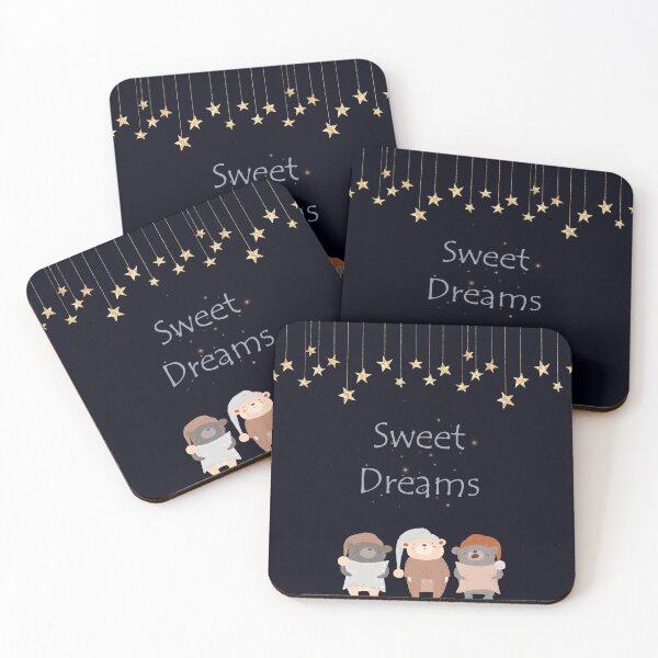Item preview, Sweet Dreams Bears (Midnight Navy) designed and sold by Moonshine Paradise.