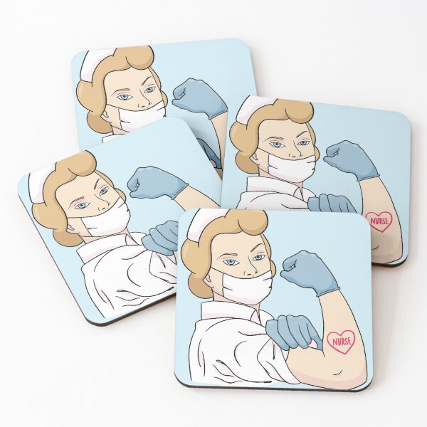 Item preview, Nurse Parody of Rosie the Riveter designed and sold by SLAG-Creative.