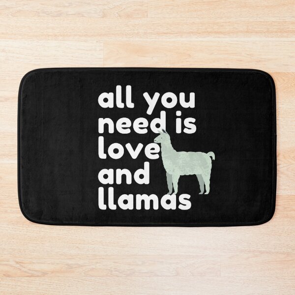 Item preview, All You Need Is Love and Llamas designed and sold by SunfullyYours.