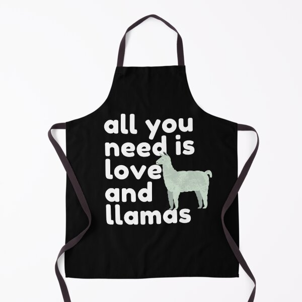 Item preview, All You Need Is Love and Llamas designed and sold by SunfullyYours.