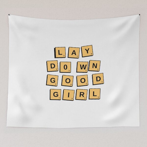 Item preview, Lay Down Good Girl designed and sold by badassgentleman.