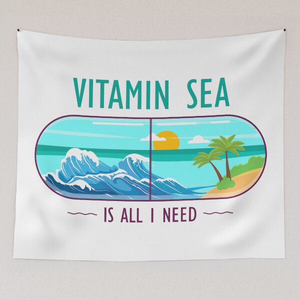 Item preview, All I Need Is Vitamin Sea designed and sold by Ashi17.