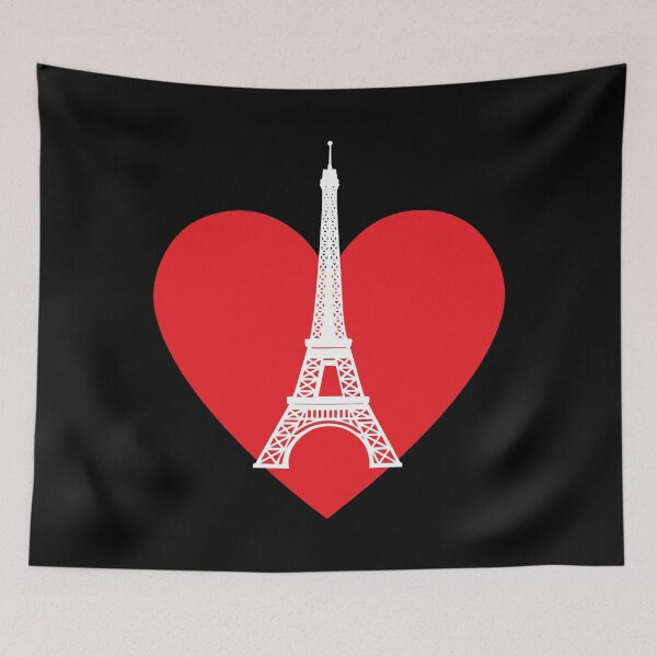 Artikelvorschau, Liebe Paris - französische internationale Tees. entworfen und verkauft von PrintPress.
