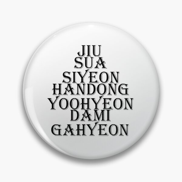 Item preview, Dreamcatcher Member Names (Black Letters) designed and sold by dommer123.
