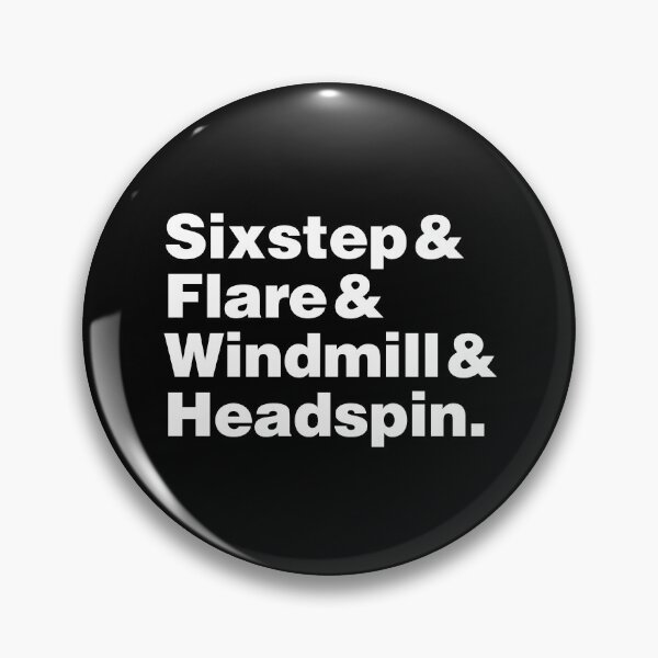 Item preview, Breakdance Moves - Sixstep & Flare & Windmill & Headspin designed and sold by mgoo.