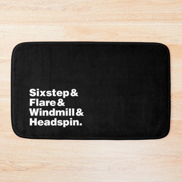 Item preview, Breakdance Moves - Sixstep & Flare & Windmill & Headspin designed and sold by mgoo.
