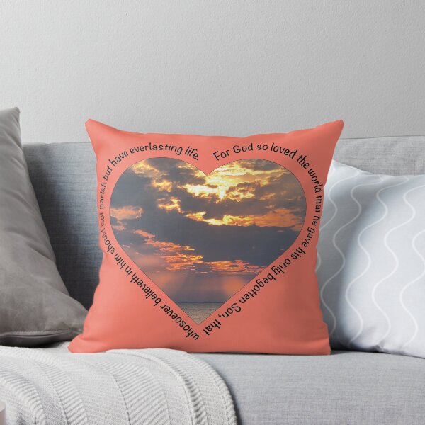 Aperçu de l'œuvre Pour Dieu si aimé Sky Heart créée et vendue par DesignBySuzanne.