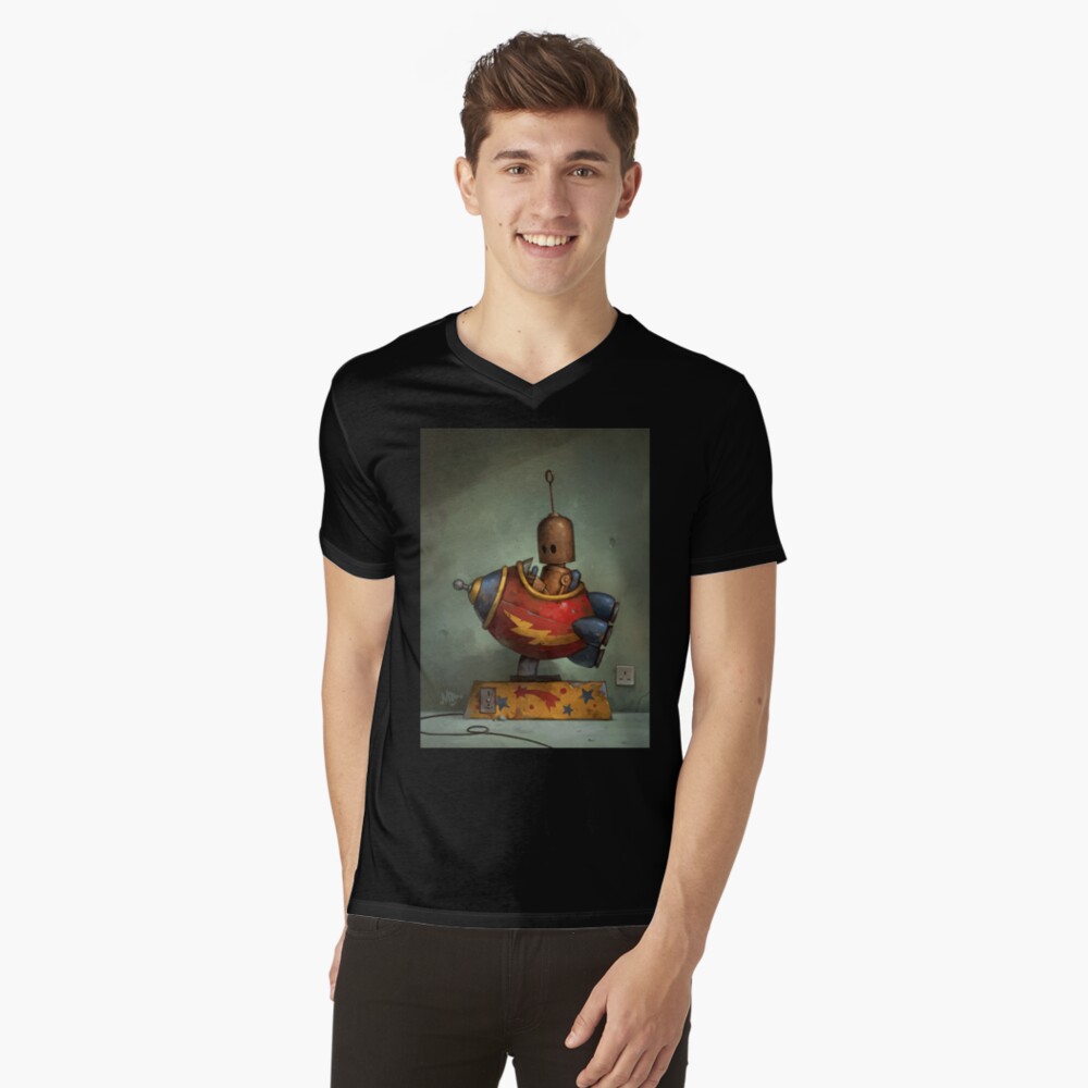 Item preview, V-Neck T-Shirt designed and sold by MattDixonArt.