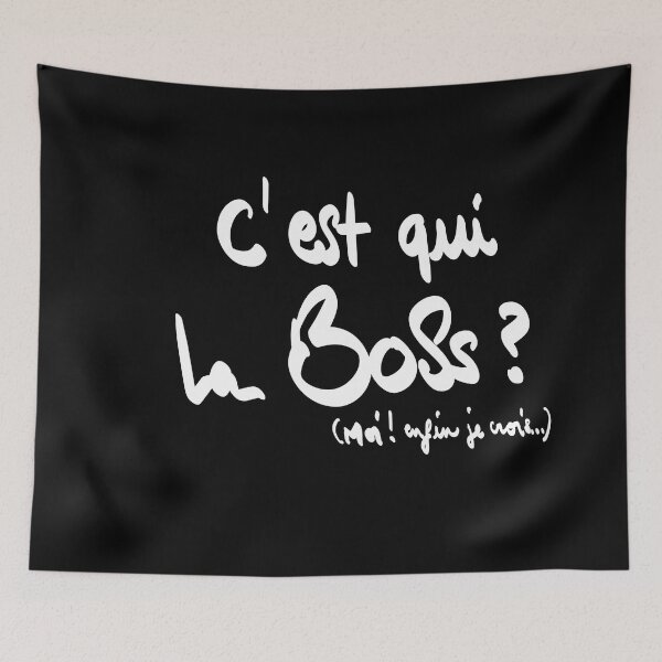 Item preview, Who is the boss? me, well I believe ... designed and sold by Culturesensible.