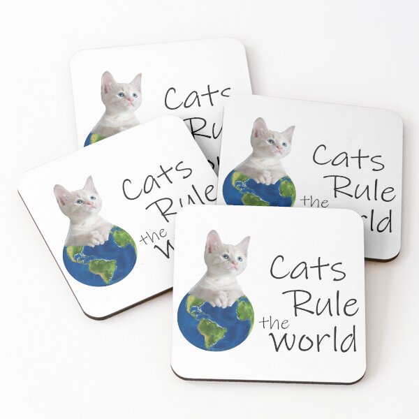 Artikelvorschau, Katzen regieren die Welt entworfen und verkauft von Atinno.