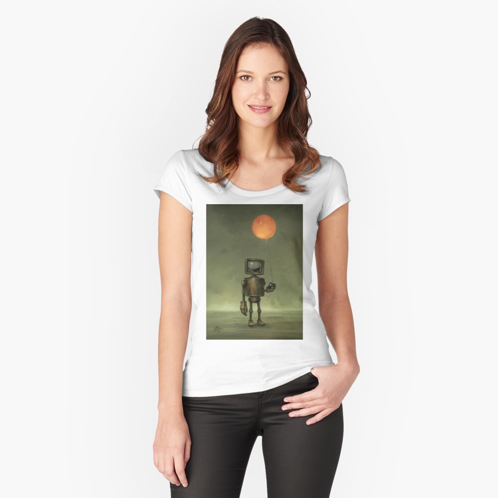 Item preview, Fitted Scoop T-Shirt designed and sold by MattDixonArt.