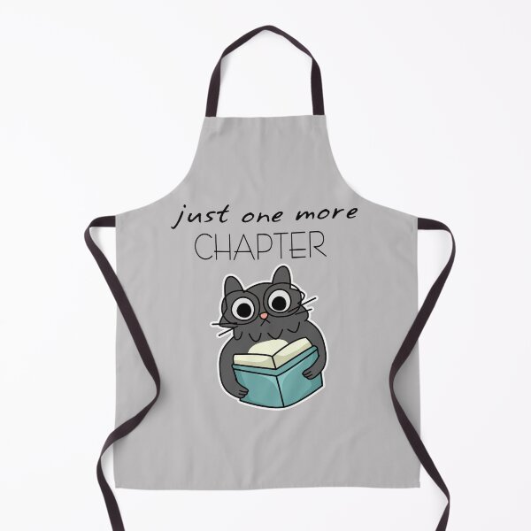 Item preview, Just One More Chapter Funny Cat Reading Book designed and sold by intervd257.