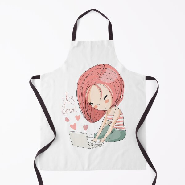 Item preview, Girl Playing With Notebook designed and sold by John Andrew.