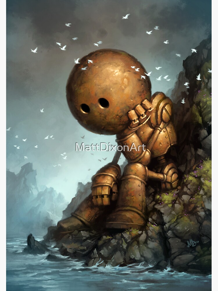 Thumbnail 3 of 3, Sticker, Introversion designed and sold by MattDixonArt.