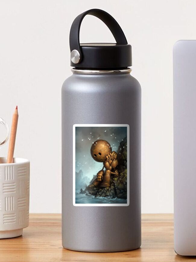 Thumbnail 1 of 3, Sticker, Introversion designed and sold by MattDixonArt.