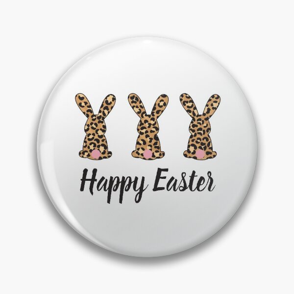 Item preview, Happy Easter Plaid Leopard Print Easter Bunnies, Happy Easter designed and sold by MalikaBela.