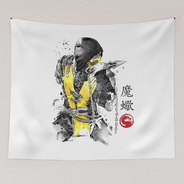 Item preview, Fire warrior sumi-e designed and sold by zoezowie79.