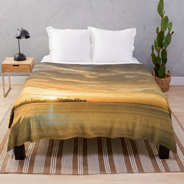 Item preview, Morning Glory - Spectacular Sunrise Behind Toronto Skyline designed and sold by Georgia Mizuleva.