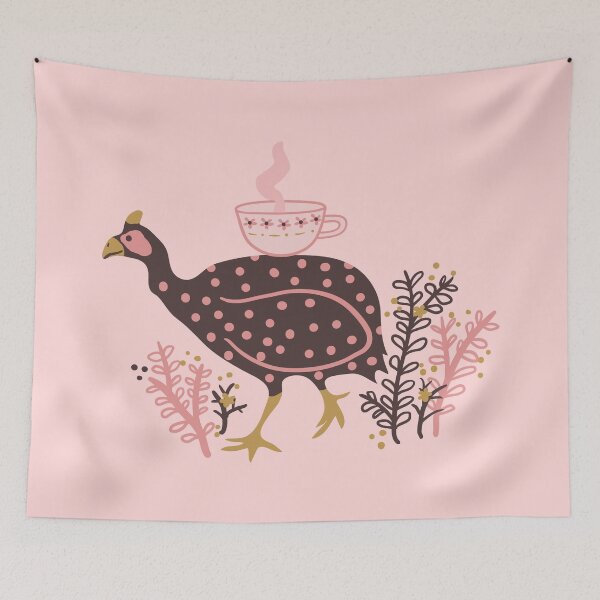Item preview, Guineafowl and Tea designed and sold by Wlaurence.