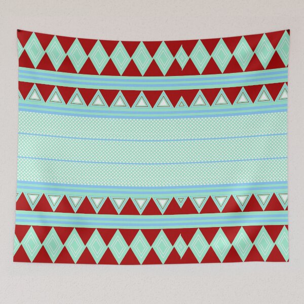 Item preview, Colorful Geometrical pattern || Triangular Design designed and sold by g v.