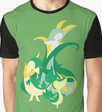 Snivy Evolution Graphic T-Shirt