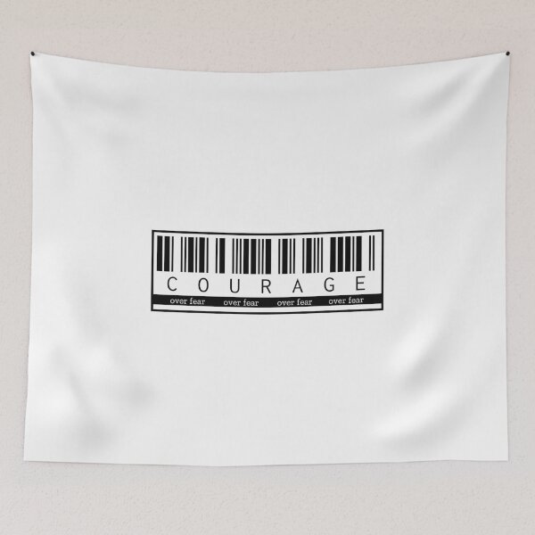 Item preview, Courage over fear designed and sold by Ciprianos.