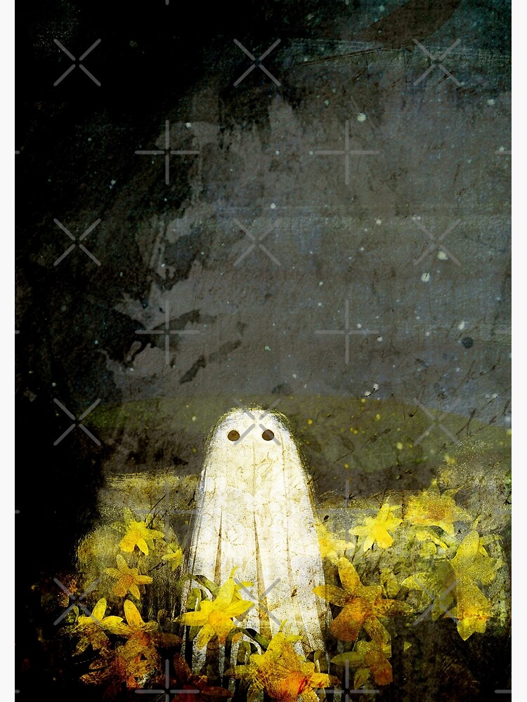 Creepy Painting Poster For Sale By Katherineblower Redbubble   Flat,750x,075,f Pad,750x1000,f8f8f8 