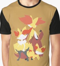 Fennekin Evolution Graphic T-Shirt