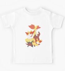 Fennekin-Entwicklung Kinder T-Shirt