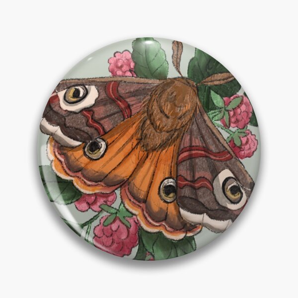 Item preview, Saturnia pavonia Emperor Moth designed and sold by Wieskunde.