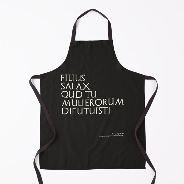 Item preview, Graffiti of Pompeii - FILIUS SALAX... designed and sold by MetaPhyStore.
