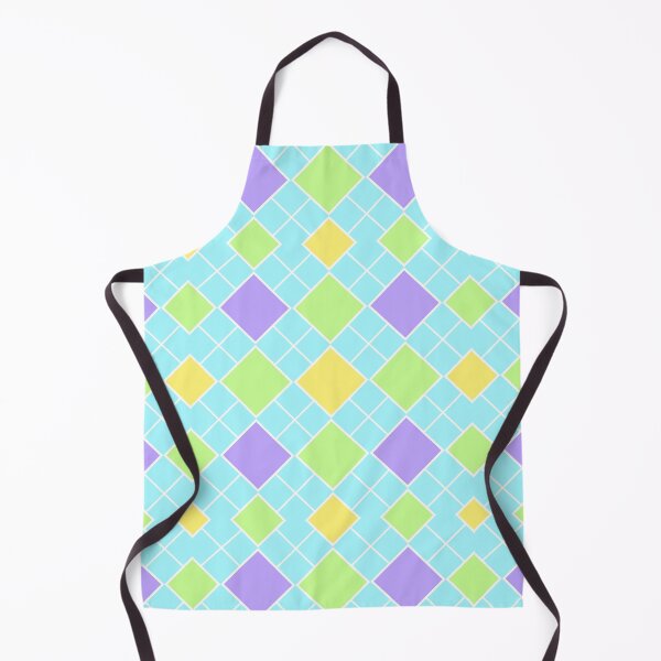 Item preview, Blue Yellow Check Pattern Design designed and sold by Junasaji.
