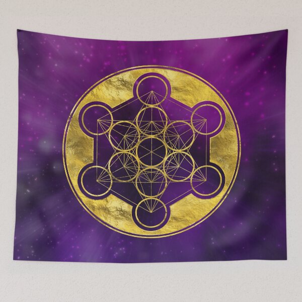 Item preview, Metatron's Cube Sacred Geometry  designed and sold by k9printart.