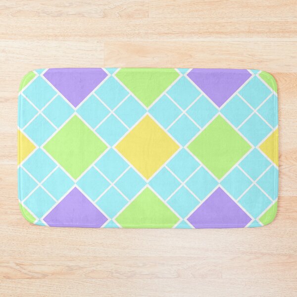 Item preview, Blue Yellow Check Pattern Design designed and sold by Junasaji.