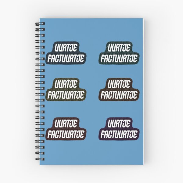 Item preview, Uurtje Factuurtje designed and sold by TagSlap.