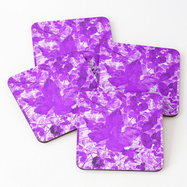 Item preview, Photograph of a collection of leaves in purple designed and sold by Pelikancrazy.
