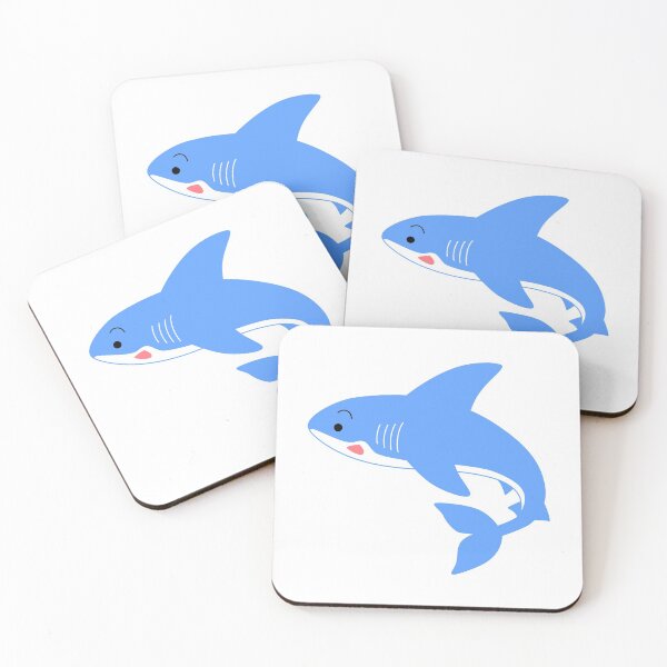Item preview, Cute Blue Shark designed and sold by PlanetAries.