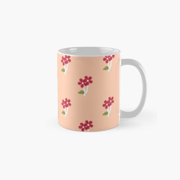 Cute poppy flower prints Classic Mug