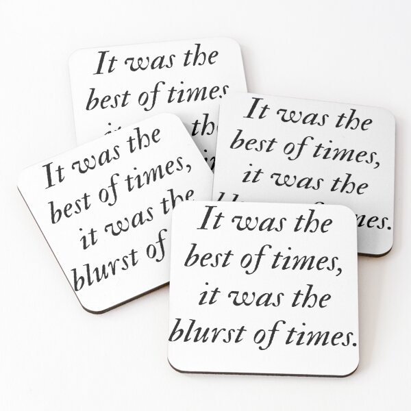 Item preview, It was the best of times, it was the blurst of times! designed and sold by jardsmacflards.