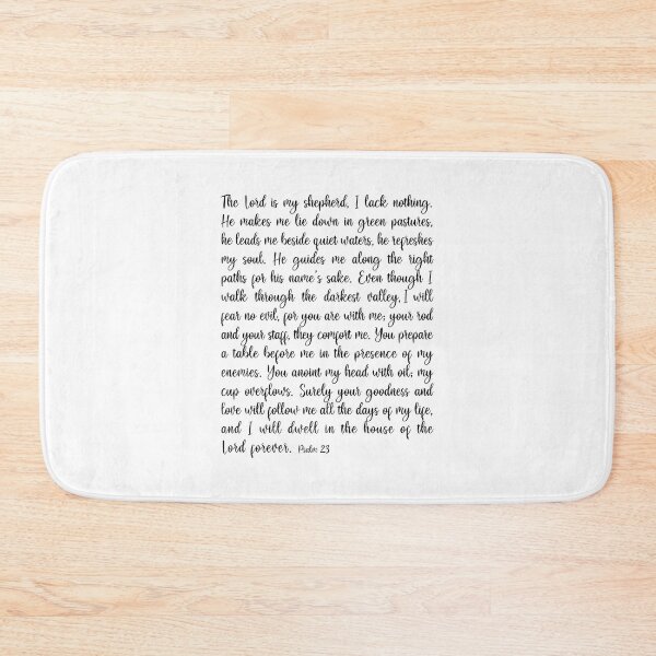 Item preview, Psalm 23 - The Lord is my Shepherd designed and sold by corbrand.
