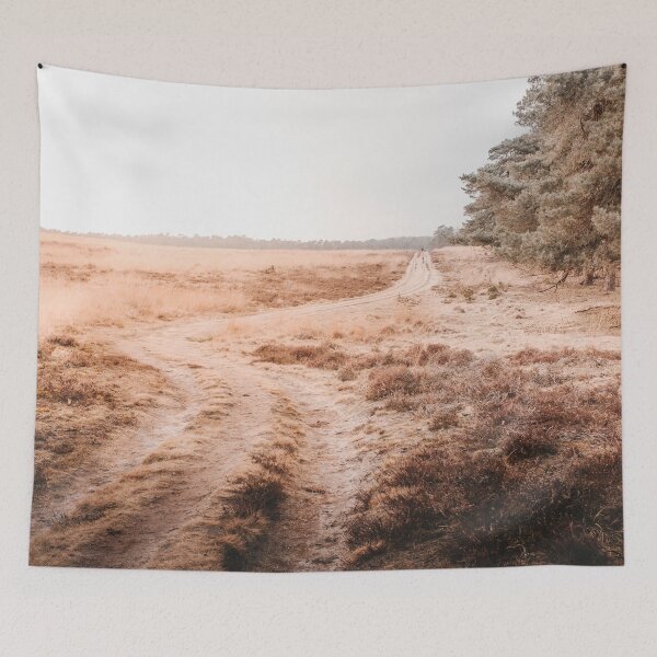 Item preview, Autumn heather landscape. Warm glow over Deelerwoud (Veluwe) in The Netherlands designed and sold by Melissa Peltenburg.