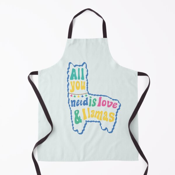 Item preview, All you need is love and llamas (Blue) designed and sold by riccagarden.