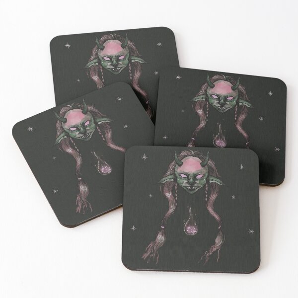 Item preview, Trickster Fae - pink and green designed and sold by Criatvra.