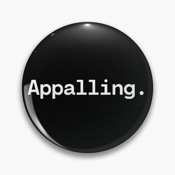 Item preview, Appalling - Existential Overload - One Word designed and sold by TakeOnWisdom.