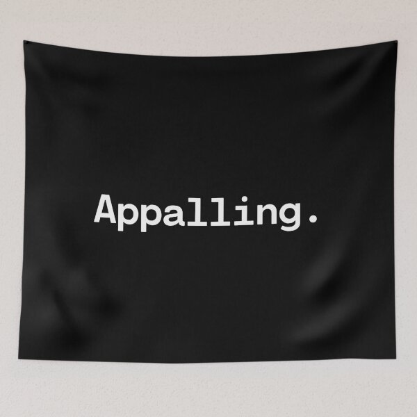 Item preview, Appalling - Existential Overload - One Word designed and sold by TakeOnWisdom.