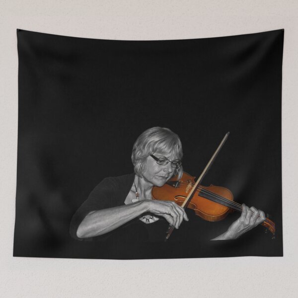 Item preview, Janet Playing The Viola designed and sold by alabca.